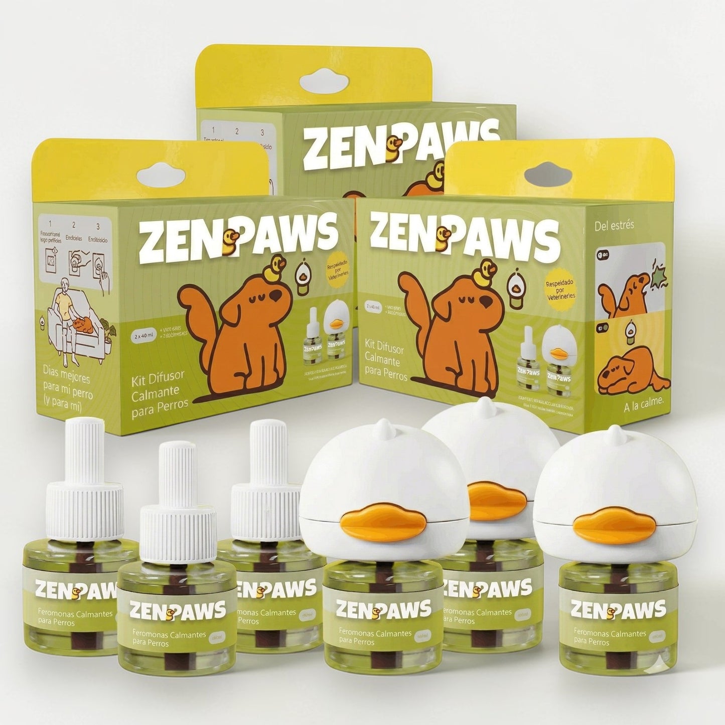 Kit Difusor Calmante Para Perros