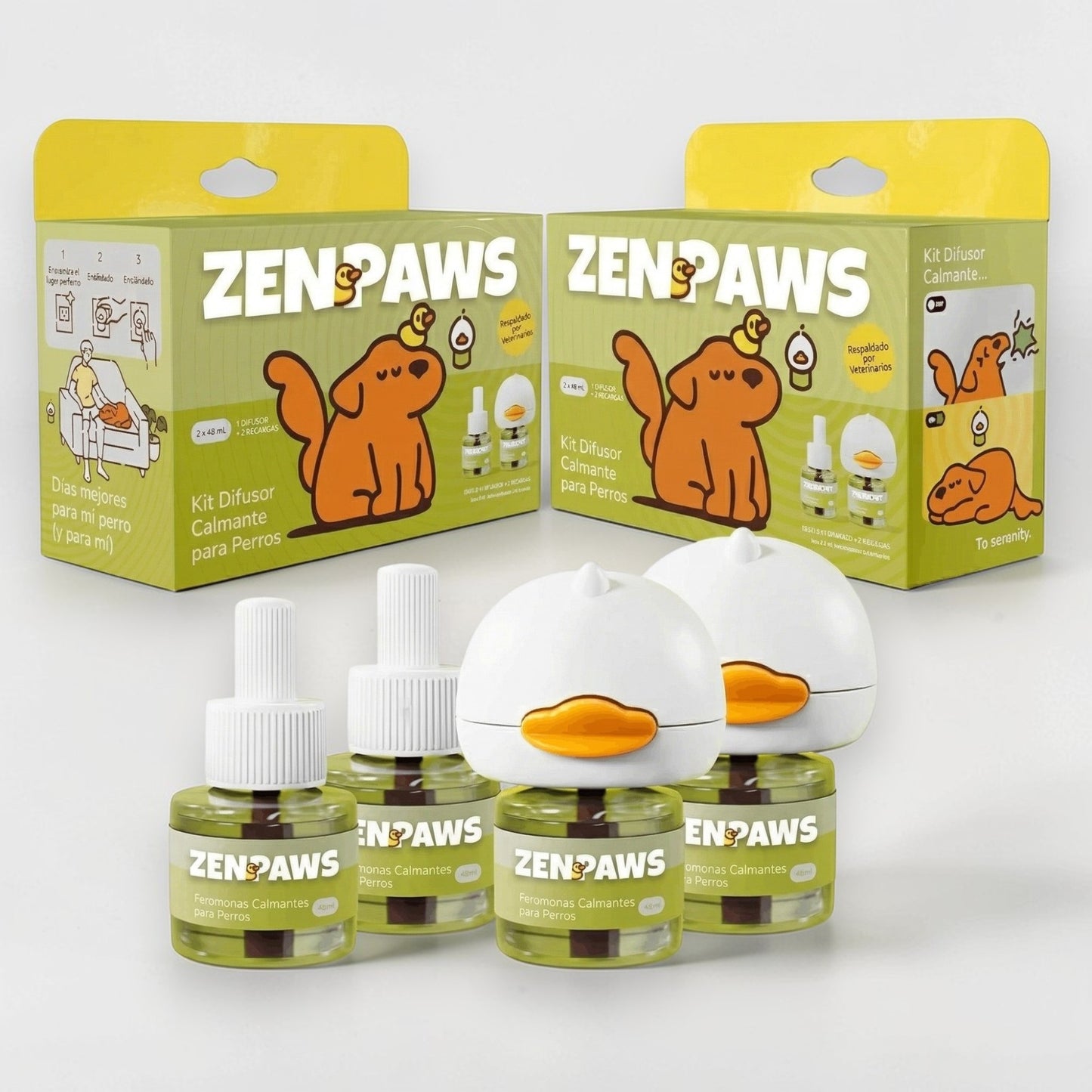 Kit Difusor Calmante Para Perros