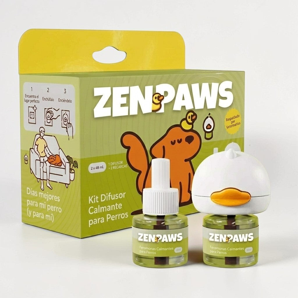 Kit Difusor Calmante Para Perros